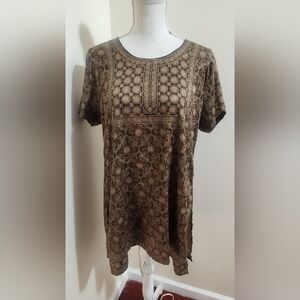 Silky Indian Kurti Tunic Top